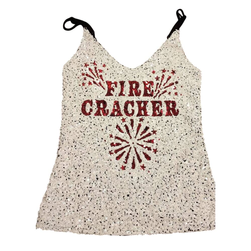 NWT Sequins 'Fire Cracker'  - Size S